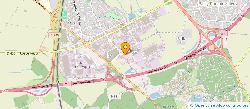 localisation de l'entreprise FORGET ME NOT  SERRIS