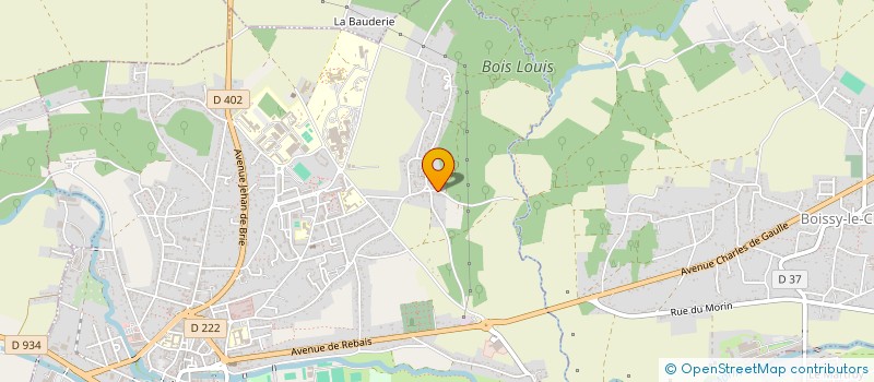 localisation de l'entreprise FORGEXIN SAS à COULOMMIERS