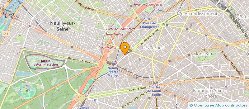 localisation de l'entreprise FORGISA  NEUILLY-SUR-SEINE