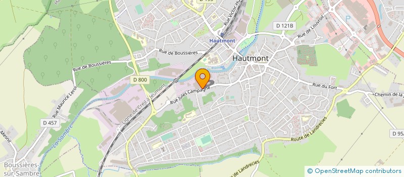 localisation de l'entreprise FORGITAL DEMBIERMONT SAS  HAUTMONT