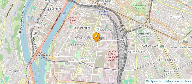 localisation de l'entreprise FORHUM  LYON