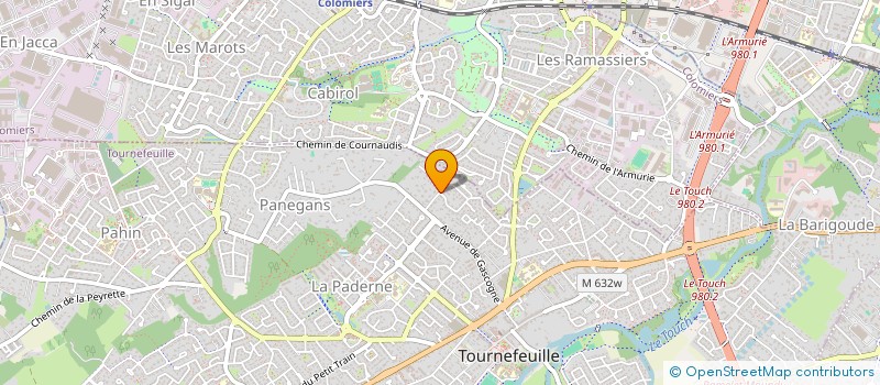 localisation de l'entreprise FORIMMO à TOURNEFEUILLE