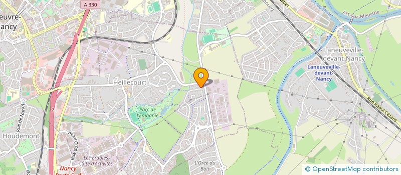 localisation de l'entreprise FORIMMO  HEILLECOURT