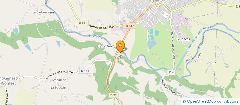 localisation de l'entreprise FORINCO  VENES