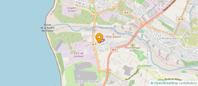 localisation de l'entreprise FORINTECH-SEFI à SAINT-PAUL