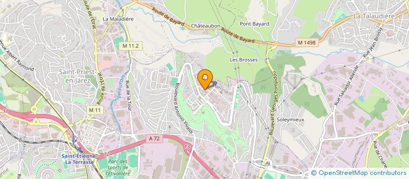 localisation de l'entreprise FORKANI REYMOND & CIE CONSEILS  SAINT-ETIENNE