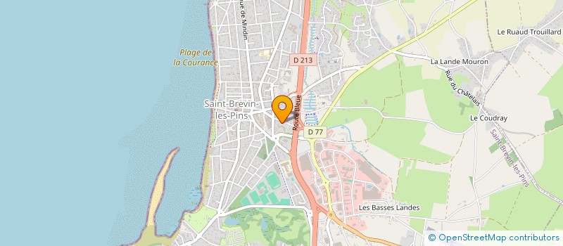 localisation de l'entreprise FORKAST GROUP à SAINT BREVIN LES PINS