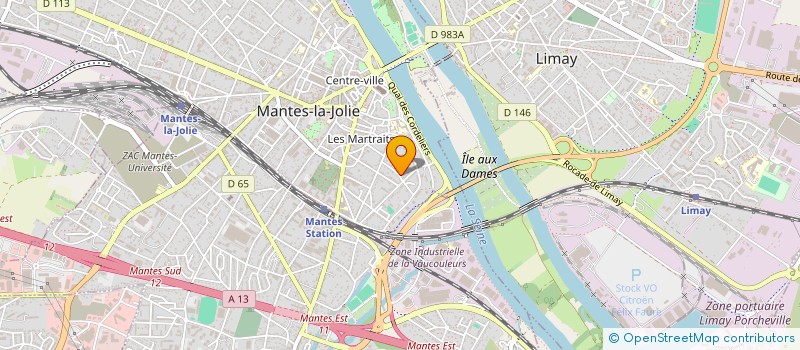 localisation de l'entreprise FORLANE  MANTES-LA-JOLIE