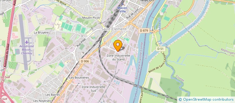 localisation de l'entreprise FORLEAD à MACON