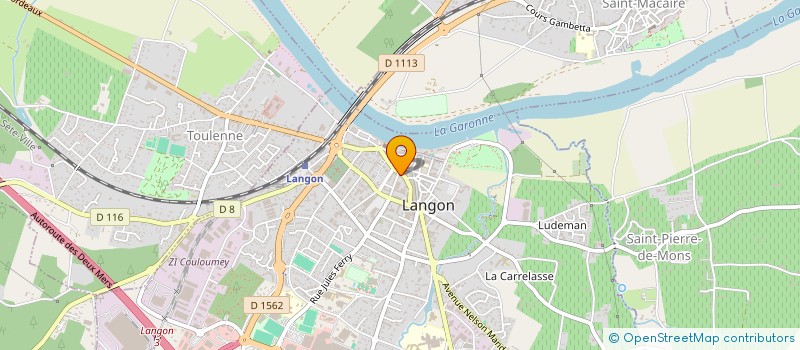 localisation de l'entreprise FORLOC à LANGON