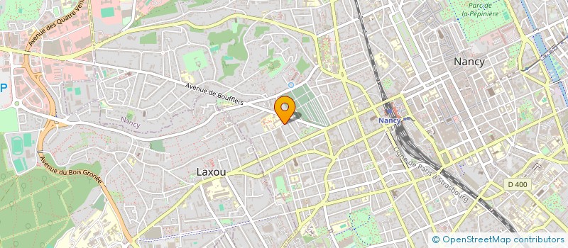 localisation de l'entreprise FORLOR  NANCY