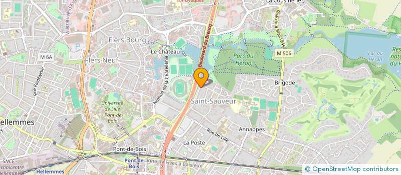 localisation de l'entreprise FORM  FACHES-THUMESNIL