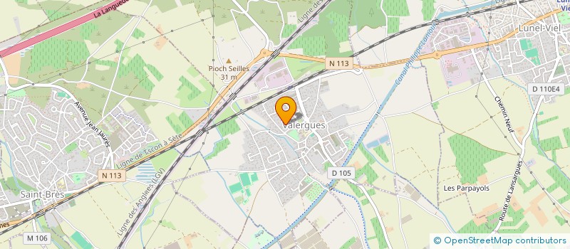 localisation de l'entreprise FORM  VALERGUES