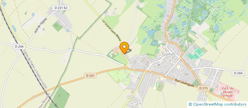 localisation de l'entreprise FORM  GUINES
