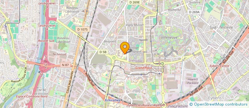 localisation de l'entreprise FORM'ACTION à GRENOBLE