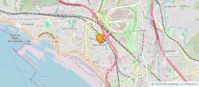 localisation de l'entreprise FORM ACTION à MARSEILLE