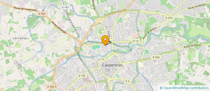 localisation de l'entreprise FORM ACTION 84 à CARPENTRAS