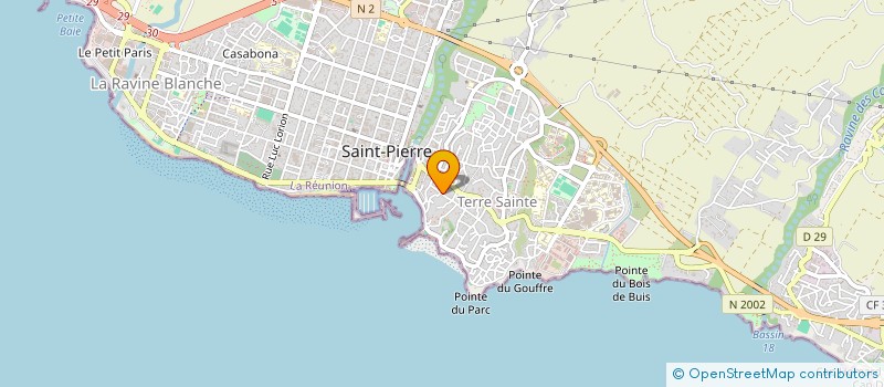 localisation de l'entreprise FORM' ACTION à SAINT-PIERRE