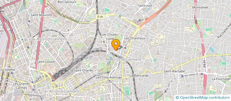 localisation de l'entreprise FORM'ACTION PRO  MARSEILLE