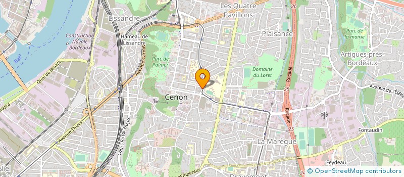 localisation de l'entreprise FORM ACTIONS  LORMONT