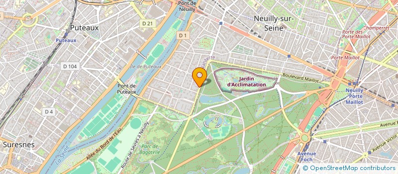 localisation de l'entreprise FORM ADSVENTURE à NEUILLY-SUR-SEINE