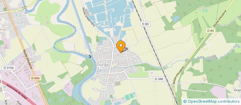 localisation de l'entreprise FORM'ALTITUDE  GURGY