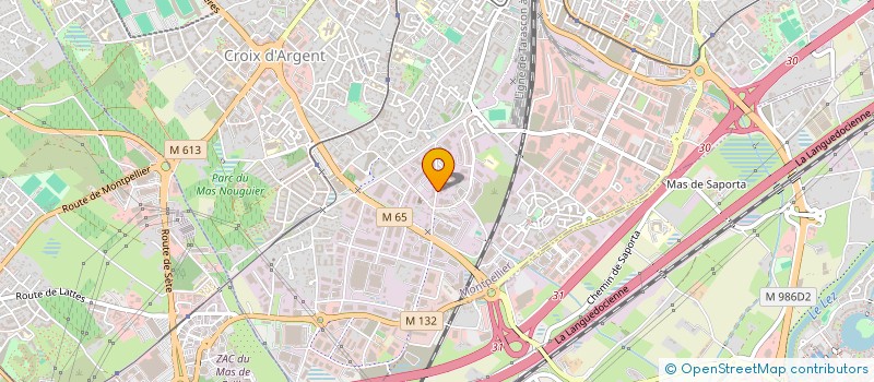localisation de l'entreprise FORM'ANIM à MONTPELLIER
