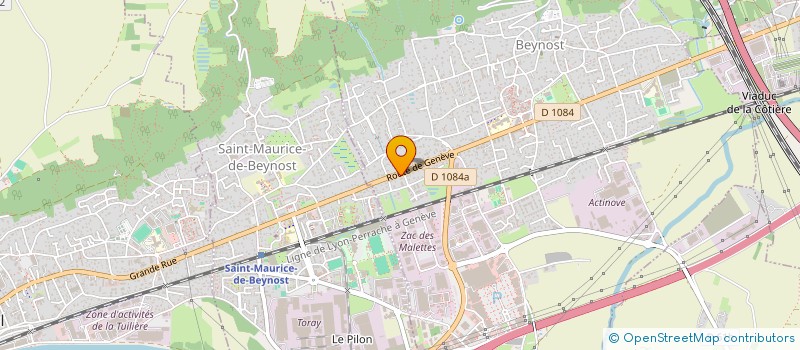 localisation de l'entreprise FORM'APPROF à BEYNOST