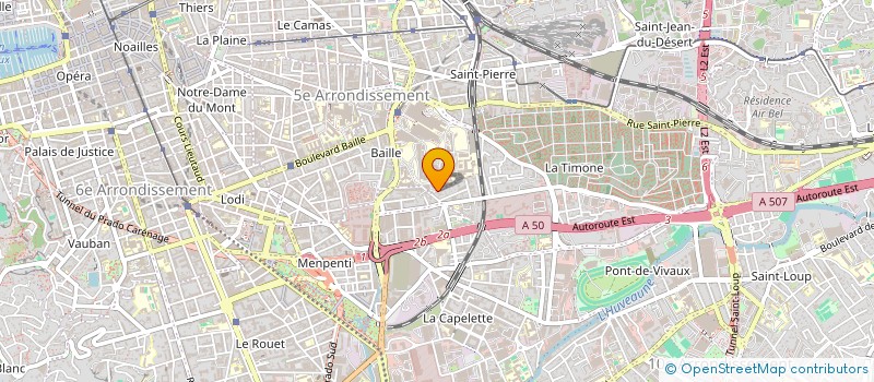localisation de l'entreprise FORM'AVENIR13  MARSEILLE