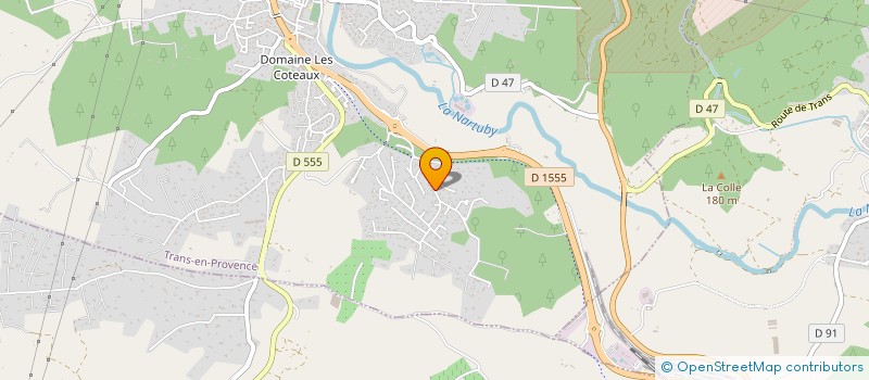 localisation de l'entreprise FORM&CARE à TRANS-EN-PROVENCE