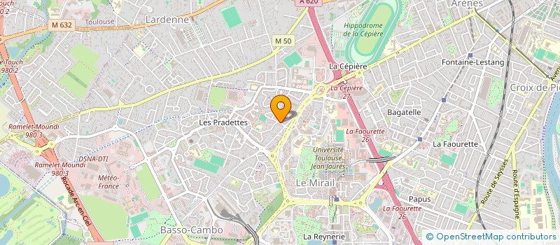 localisation de l'entreprise FORM@CONSEILS  TOULOUSE