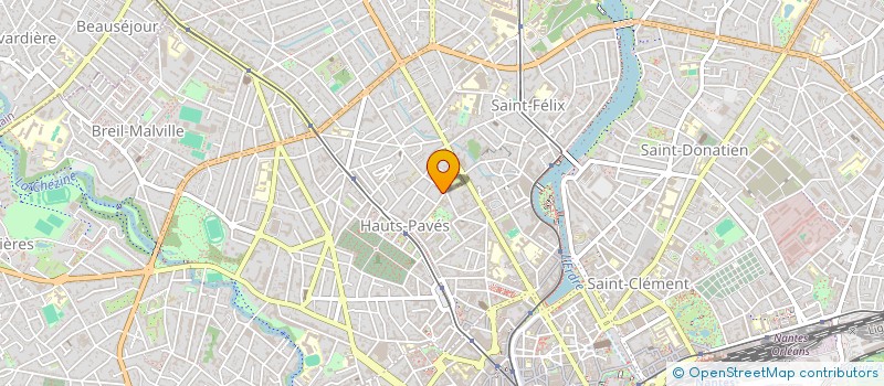 localisation de l'entreprise FORM CONT CHIRURGIE VASCULAIRE OUEST à NANTES