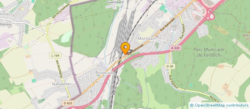 localisation de l'entreprise FORM'DISTRIB  BETTING