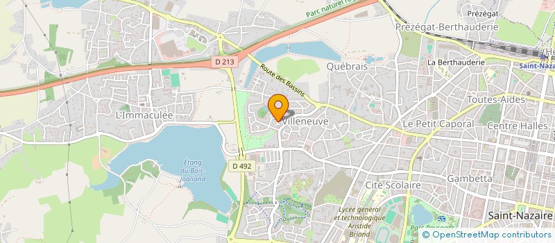 localisation de l'entreprise FORM'ESTUAIRE  SAINT-NAZAIRE