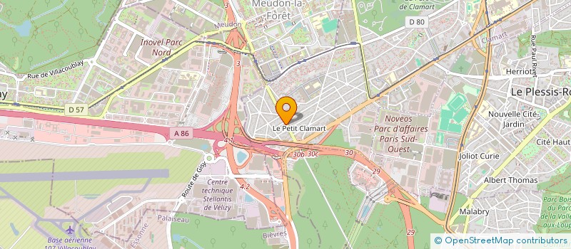 localisation de l'entreprise FORM'HARMONY  CLAMART
