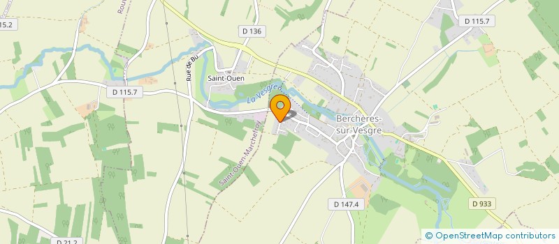 localisation de l'entreprise FORM.HARPE à BERCHERES-SUR-VESGRE