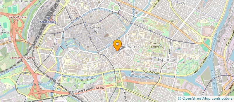 localisation de l'entreprise FORM'MAKER à STRASBOURG