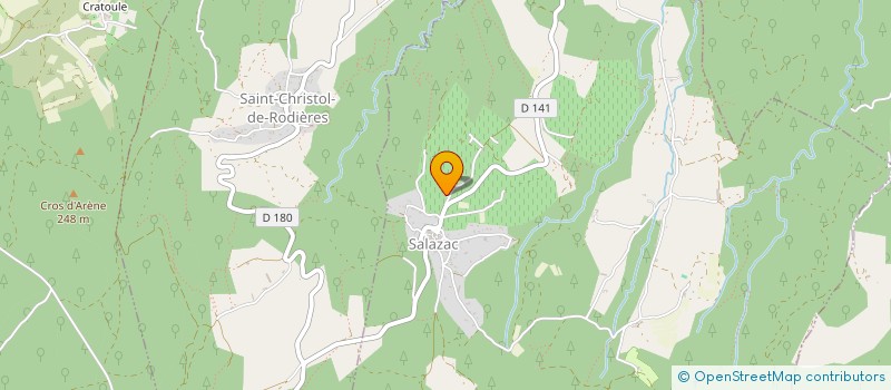 localisation de l'entreprise FORM@-NOT  SALAZAC