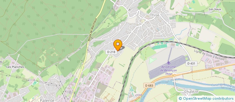 localisation de l'entreprise FORM PILLOT  VAIRE