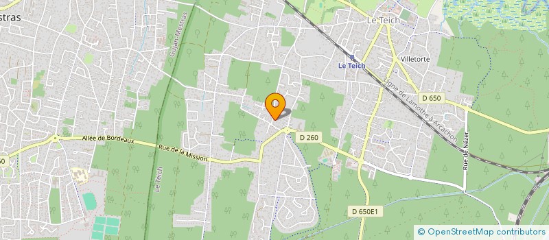 localisation de l'entreprise FORM'SUR  LE TEICH