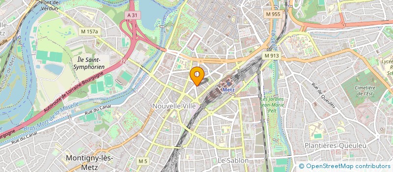 localisation de l'entreprise FORM@TS-COMPETENCES  METZ