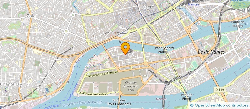 localisation de l'entreprise FORMA 6 à NANTES