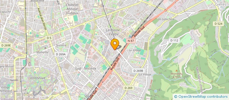 localisation de l'entreprise FORMA A Z à SAINT-MARTIN-D'HERES