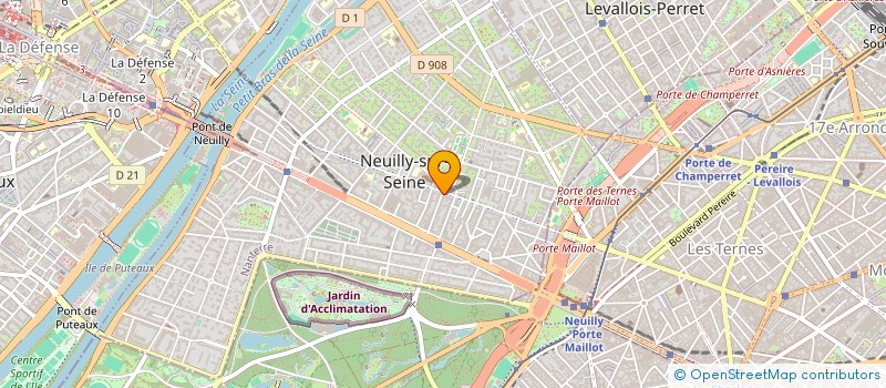 localisation de l'entreprise FORMA BROU à NEUILLY-SUR-SEINE