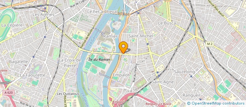 localisation de l'entreprise FORMA BTP 31 à TOULOUSE