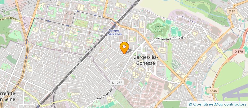 localisation de l'entreprise FORMA BY à GARGES-LES-GONESSE