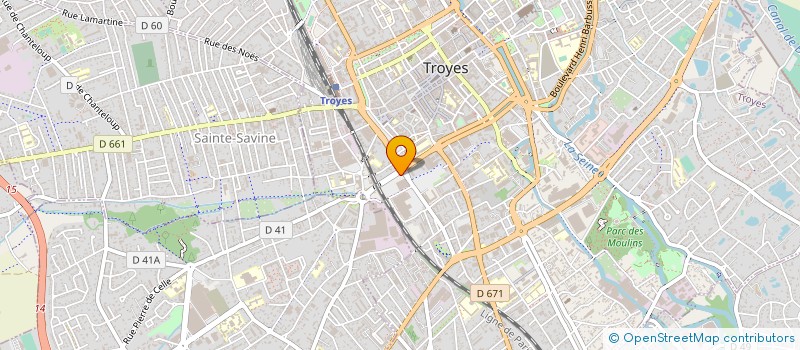 localisation de l'entreprise FORMA CAB à TROYES