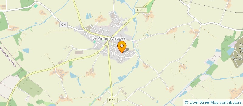 localisation de l'entreprise FORMA.CLE à MONTREVAULT-SUR-EVRE