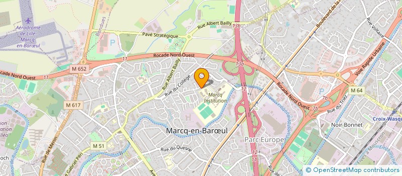 localisation de l'entreprise FORMA'CLIP à MARCQ-EN-BARŒUL