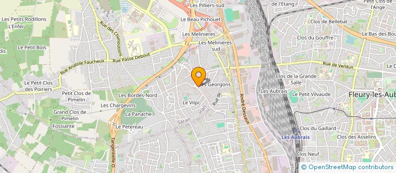 localisation de l'entreprise FORMA'CONNECT à SARAN